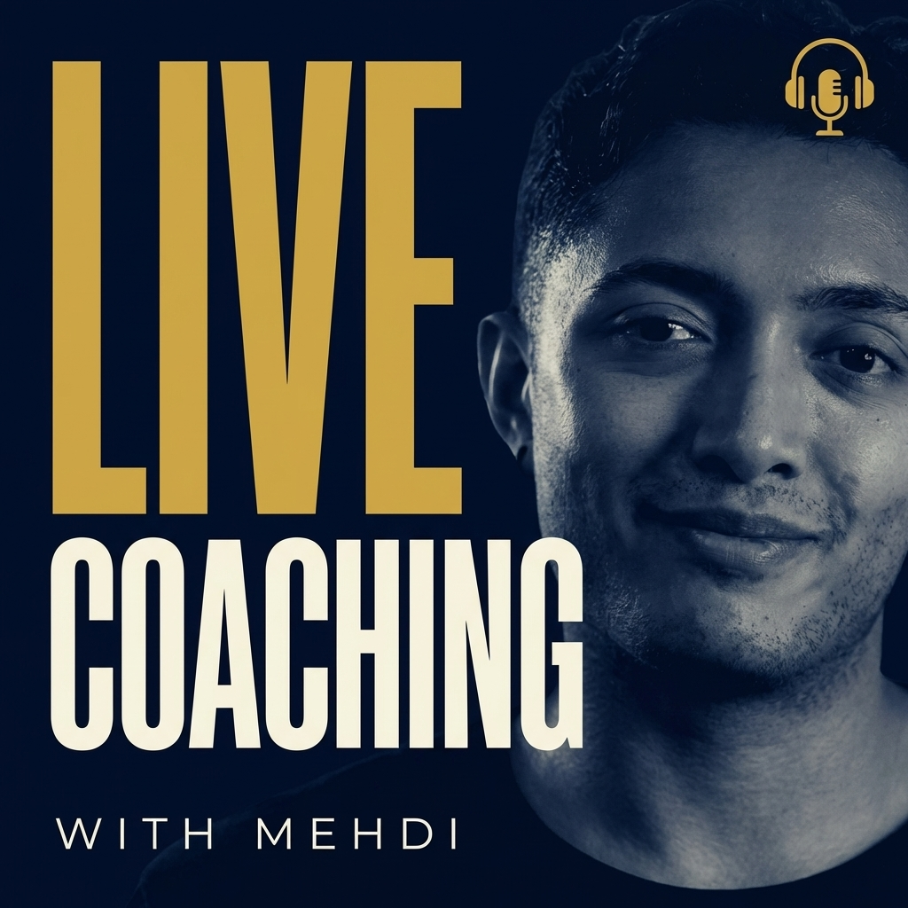 4 Weeks of Live Group Coaching with Mehdi
