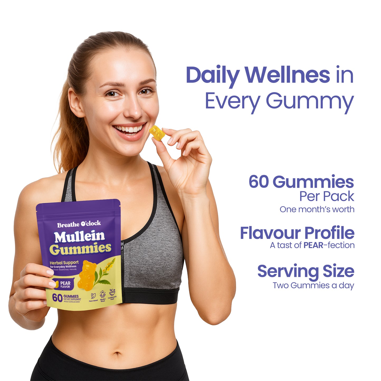 Lung Repair Mullein Gummies