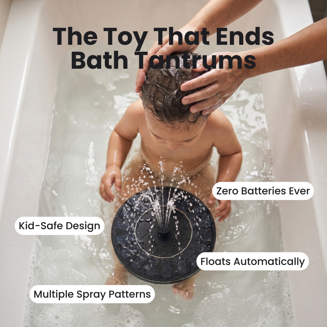 Magic Solar Bath Fountain