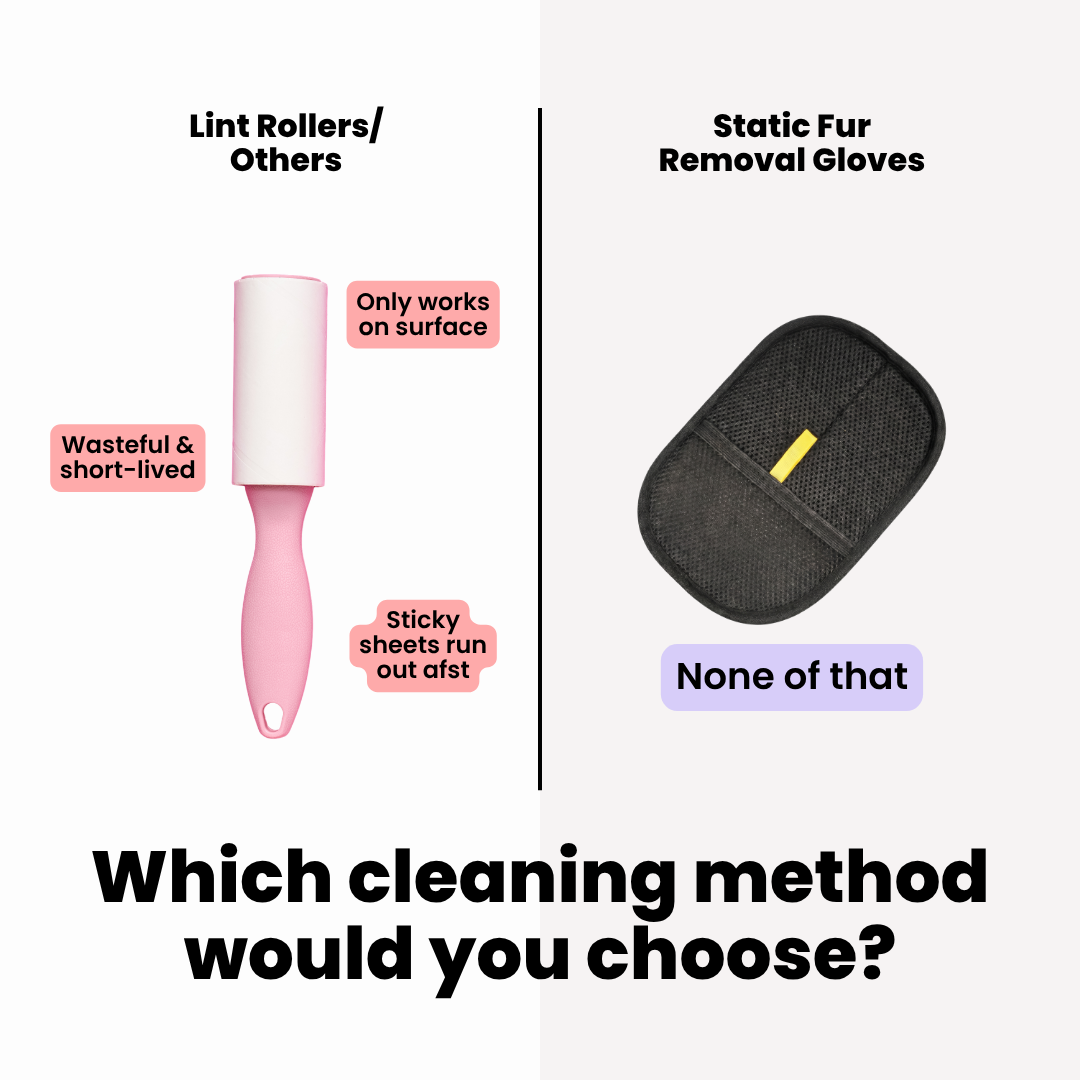 Static Fur Removal Gloves
