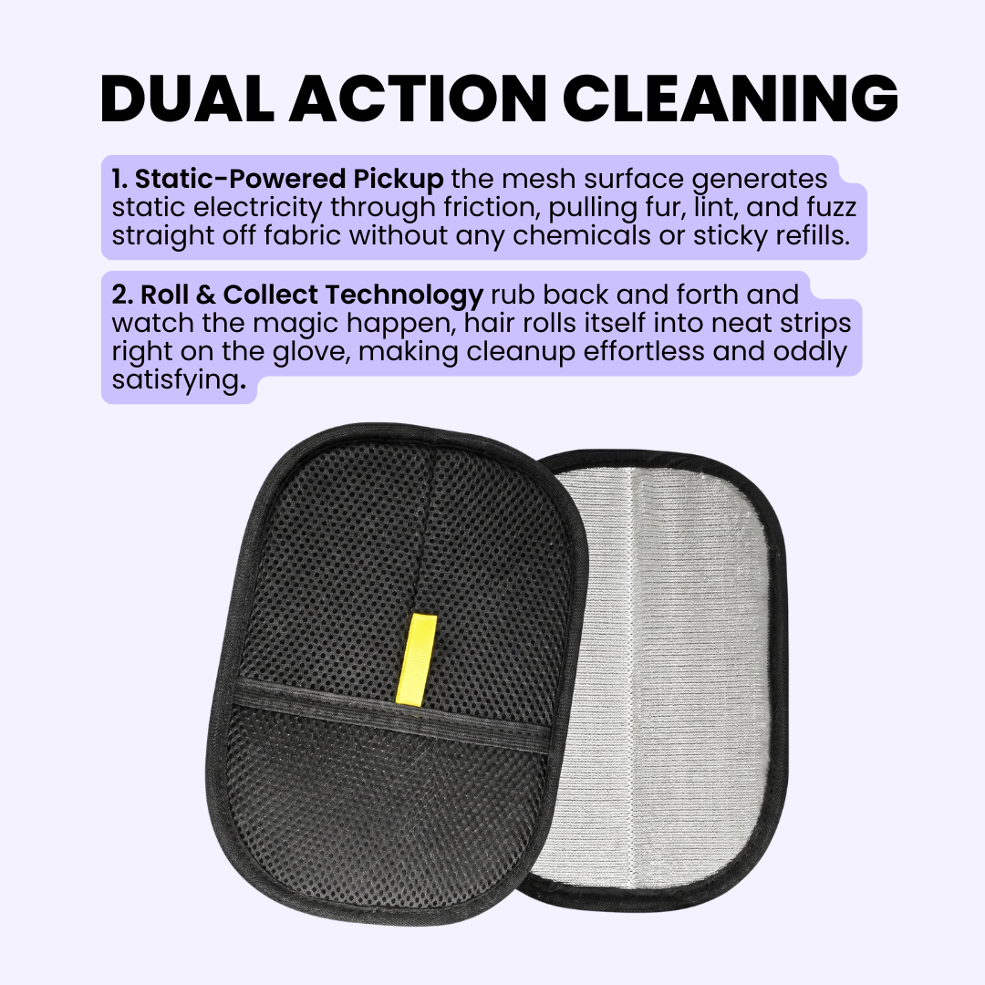 Static Fur Removal Gloves